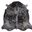 Tapis NORMANDE TEINTEE Maison Tergus, peau de bête  gris, dim 1.90 x 2.10 m