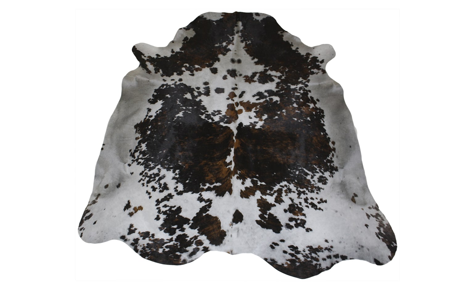 Tapis NORMANDE TEINTEE Tergus, peau de bête  gris, dim 1.90 x 2.10 m