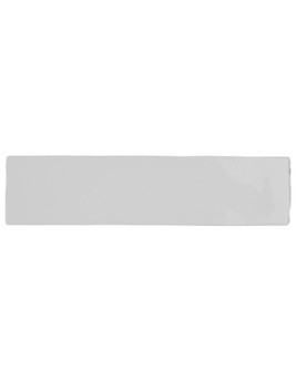 Faïence CASABLANCA, aspect zellige blanc, dim 7.50 x 30.00 cm