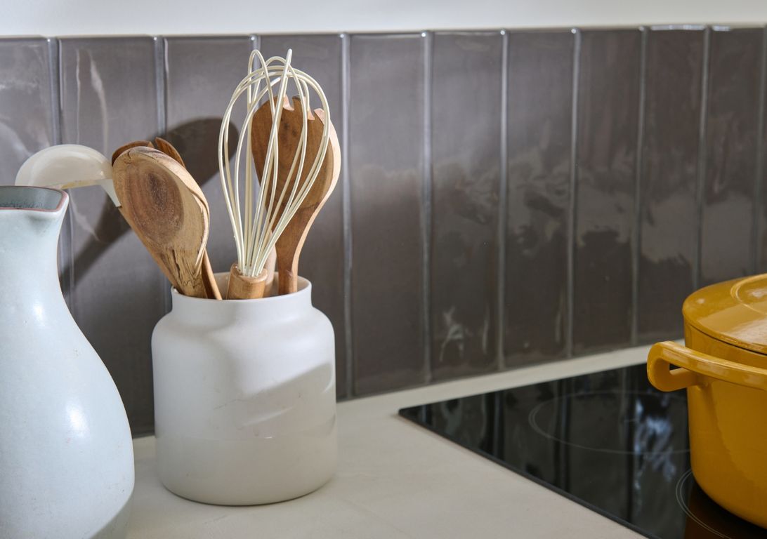 Faïence CASABLANCA, aspect zellige, dim 7.50 x 30.00 cm