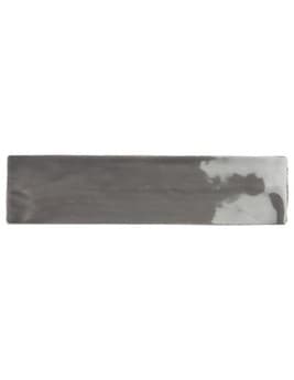 Faïence CASABLANCA, aspect zellige gris, dim 7.50 x 30.00 cm