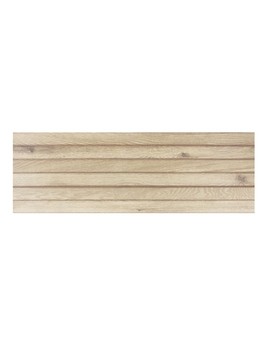 Faïence LAMBRIS, aspect bois beige clair, dim 30.00 x 90.00 cm
