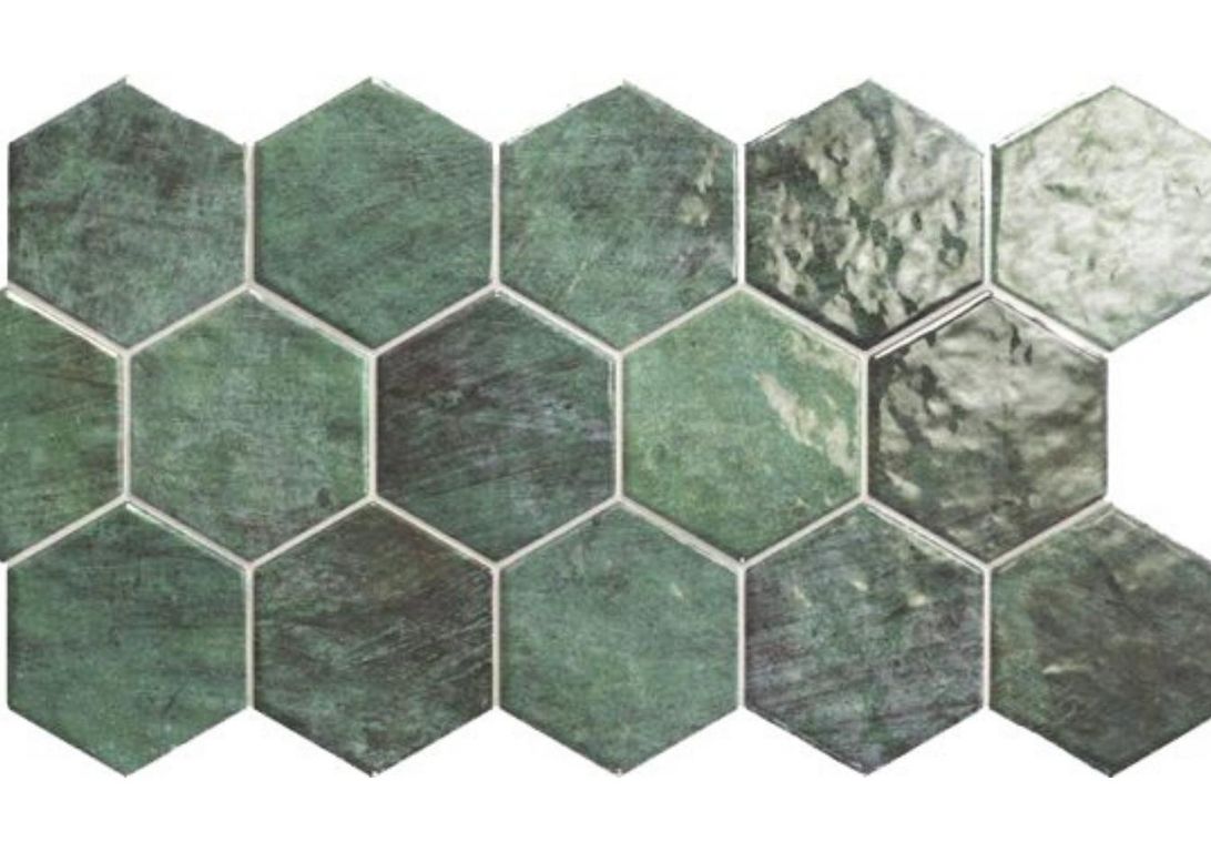 Faïence MARRAKESH, aspect zellige, dim 26.50 x 51.00 cm