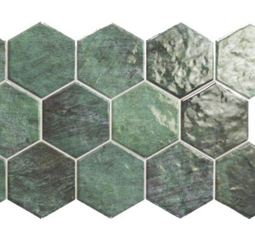 Faïence MARRAKESH, aspect zellige, dim 26.50 x 51.00 cm