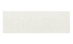 Faïence RESINE, faïence blanc, dim 25.00 x 75.00 cm