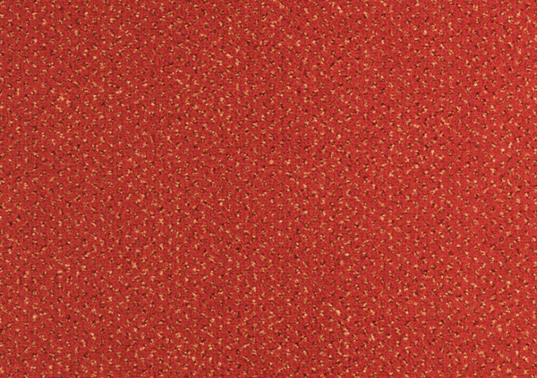 Moquette imprimée NIAGARA, col coquelico, rouleau 4.00 m