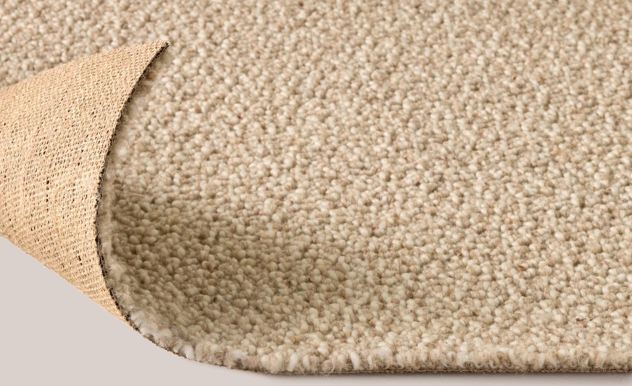 Moquette bouclée BERLIN 4M, col Sable , rouleau 4.00 m