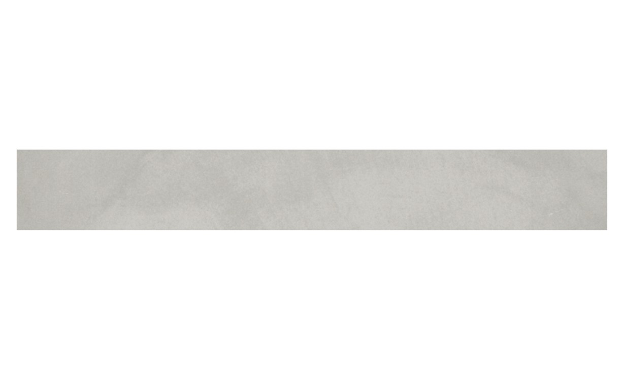 Plinthe PL SATIN, aspect béton gris, h 7.00 x L 71.00 cm