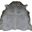 Tapis VACHE TEINTEE Maison Tergus, peau de bête  gris, dim 1.90 x 2.10 m