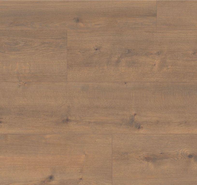 Sol stratifié EASYLIFE LEGEND 2 Easylife, aspect Bois Chêne marron, lame 19.20 x 126.10 cm