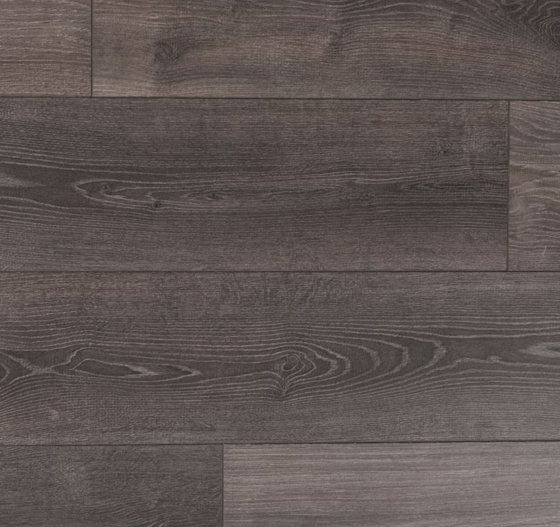 Sol stratifié EASYLIFE LEGEND 2 HYDRO Easylife, aspect Bois Chêne gris foncé, lame 19.10 x 137.50 cm