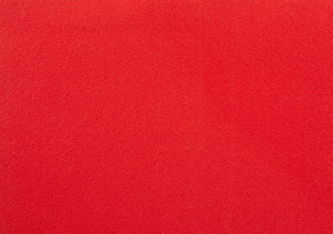 Moquette aiguilletée BRAISE NEW 2.02M, col ROUGE, rouleau 2.02 m