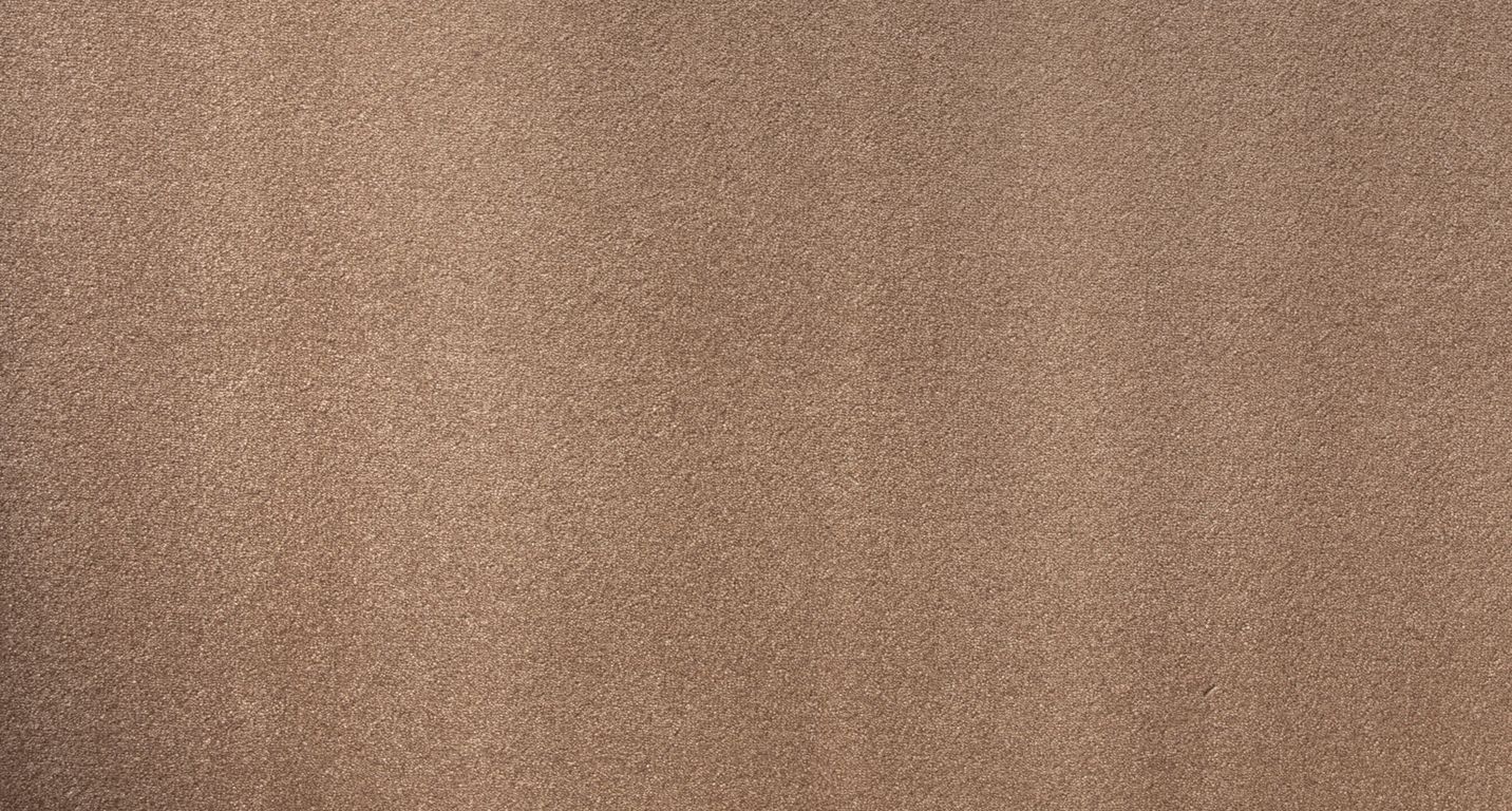 Moquette velours SEDUCTION4, col camel, rouleau 4.00 m