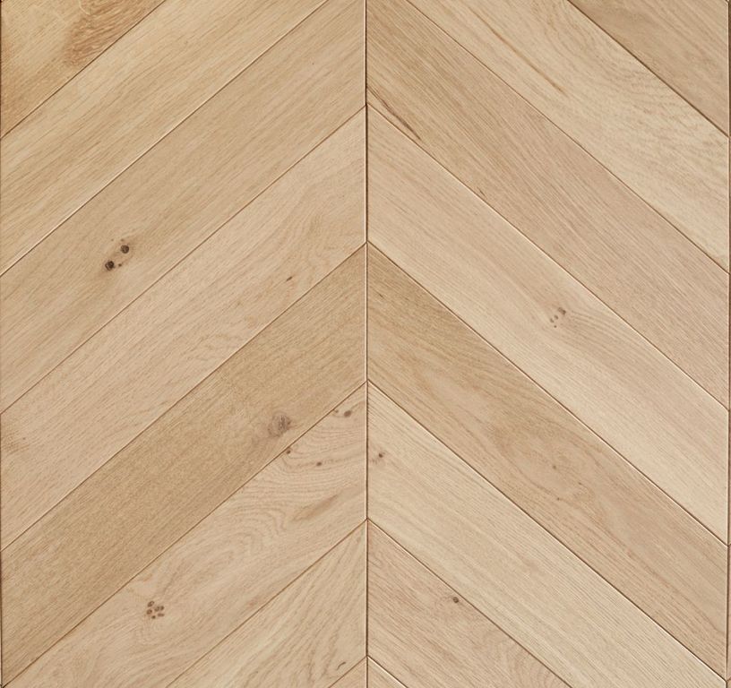 Parquet massif MASSIF HAUSSMANN CHENE AUTHENTIQUE , chêne naturel, verni, larg. 9.00 cm