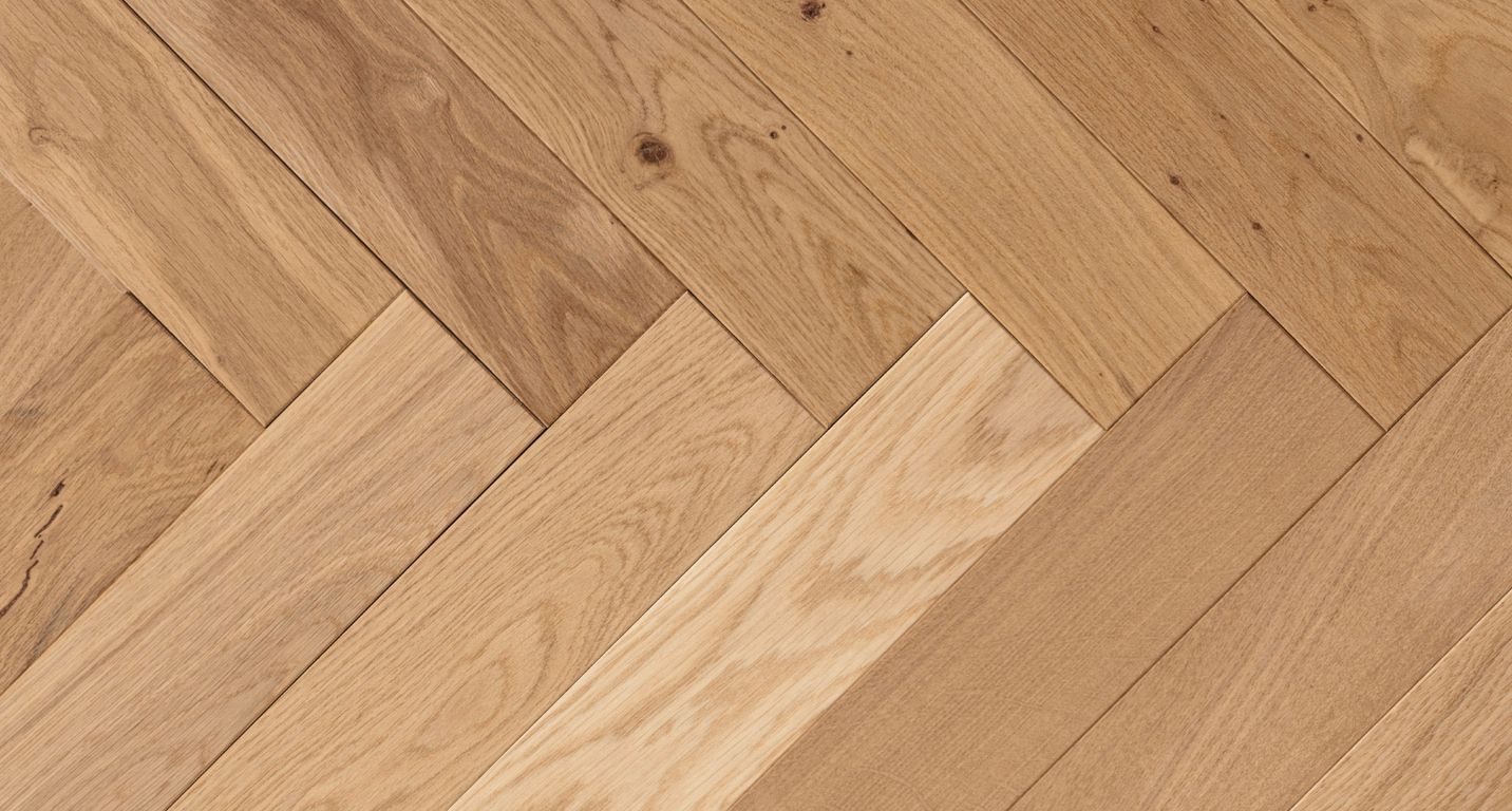 Parquet massif MASSIF FOCH CHENE AUTHENTIQUE , chêne naturel, verni, larg. 9.00 cm