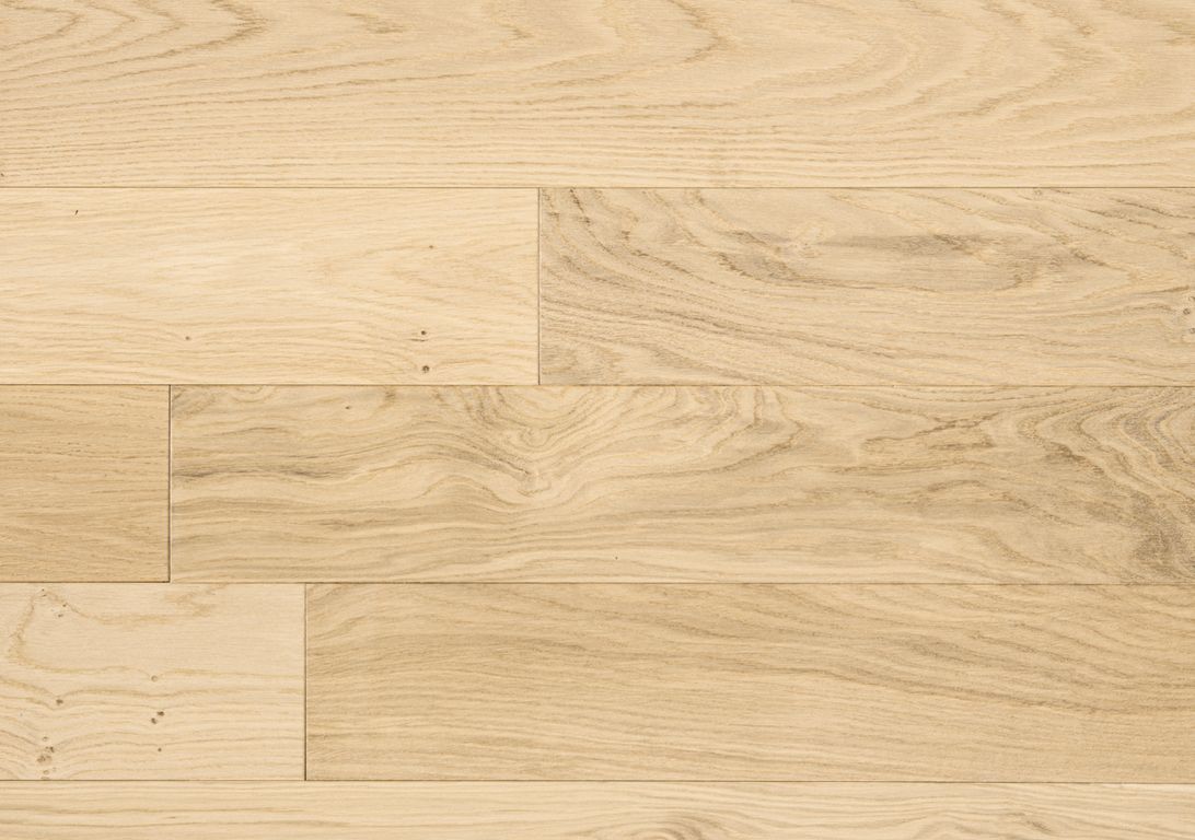 Parquet massif MASSIF 130 CHENE AUTHENTIQUE , chêne naturel, verni, larg. 13.00 cm