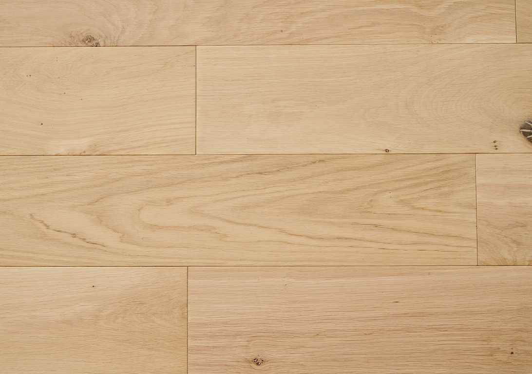 Parquet massif MASSIF 150 CHENE AUTHENTIQUE , chêne naturel, verni, larg. 15.00 cm