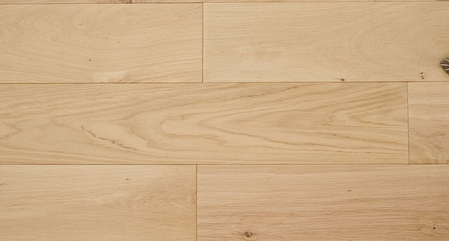 Parquet massif MASSIF 150 CHENE AUTHENTIQUE , chêne naturel, verni, larg. 15.00 cm