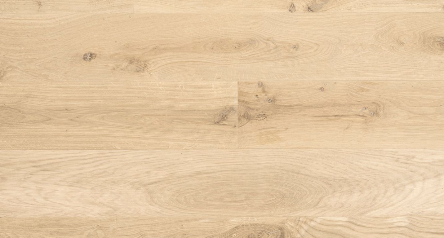 Parquet massif MASSIF 170 CHENE AUTHENTIQUE , chêne naturel, verni, larg. 17.00 cm