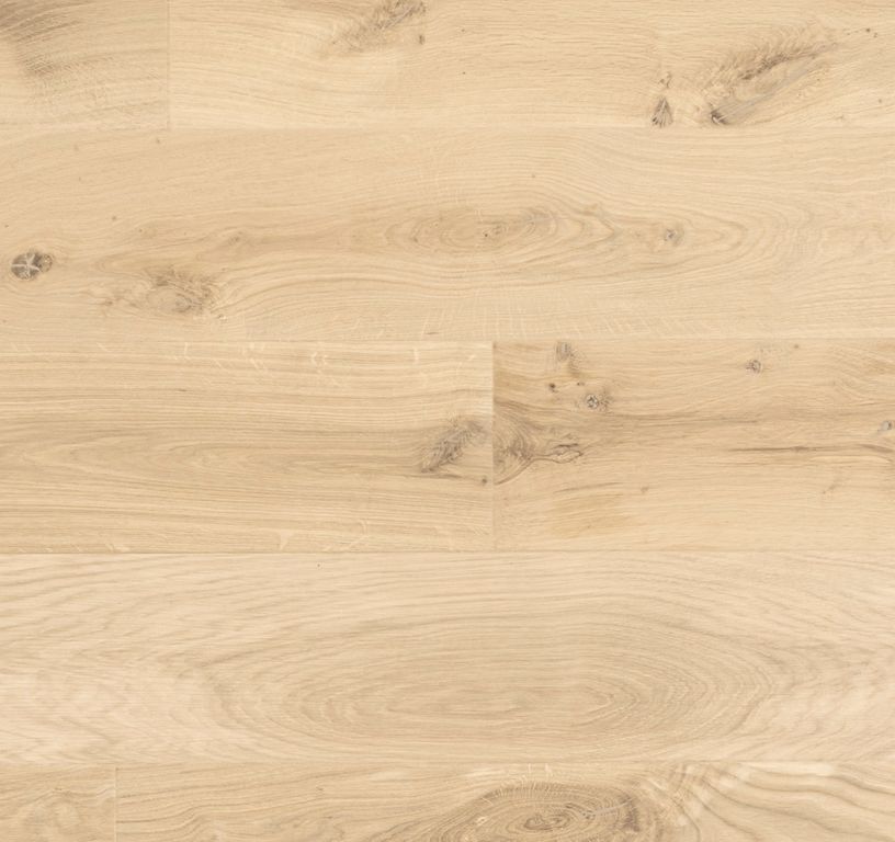 Parquet massif MASSIF 170 CHENE AUTHENTIQUE , chêne naturel, verni, larg. 17.00 cm