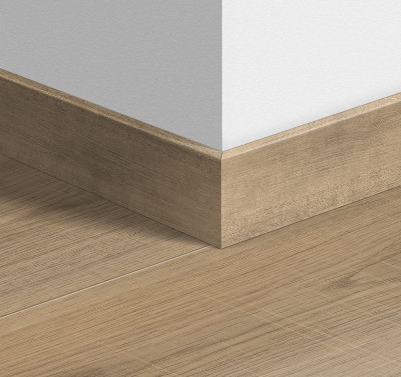 Plinthe  , Mdf, décor Bois chêne naturel, h.5.80 x L. 240.00 cm
