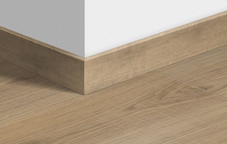 Plinthe , Mdf, décor Bois chêne naturel, h.5.80 x L. 240.00 cm