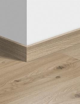 Plinthe  , Mdf, décor Bois chêne grège, h.5.80 x L. 240.00 cm