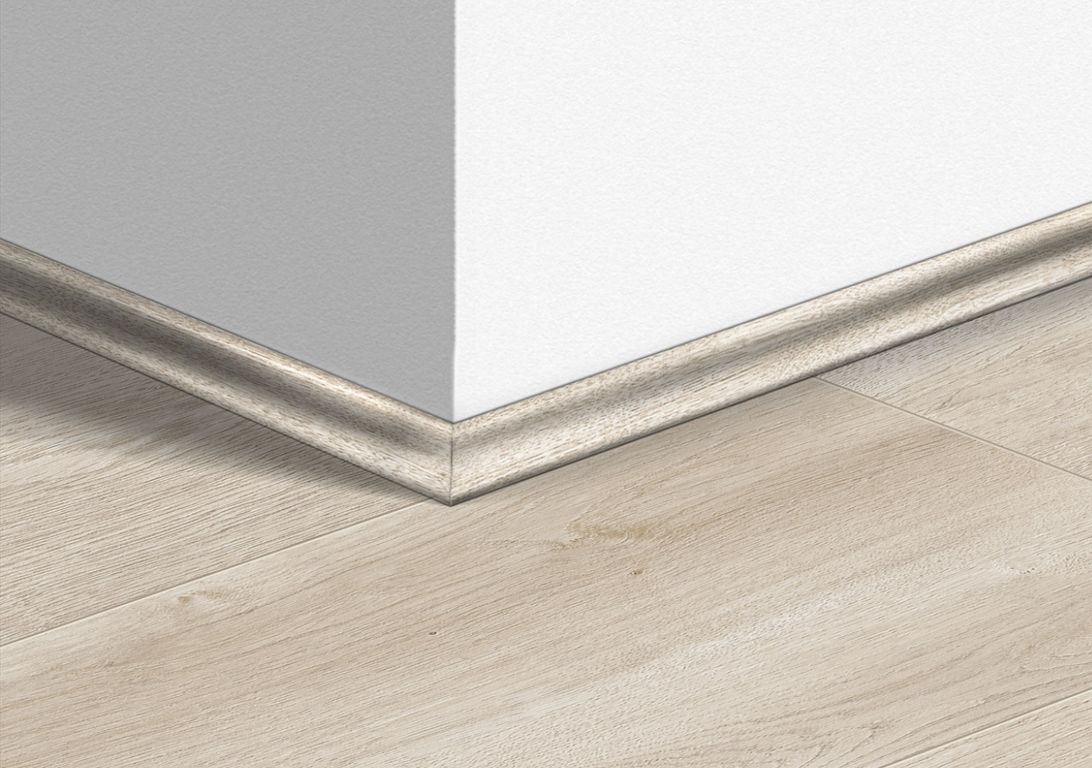 Moulure  , Mdf, décor Bois chêne blanchi, h.1.70 x L. 240.00 cm