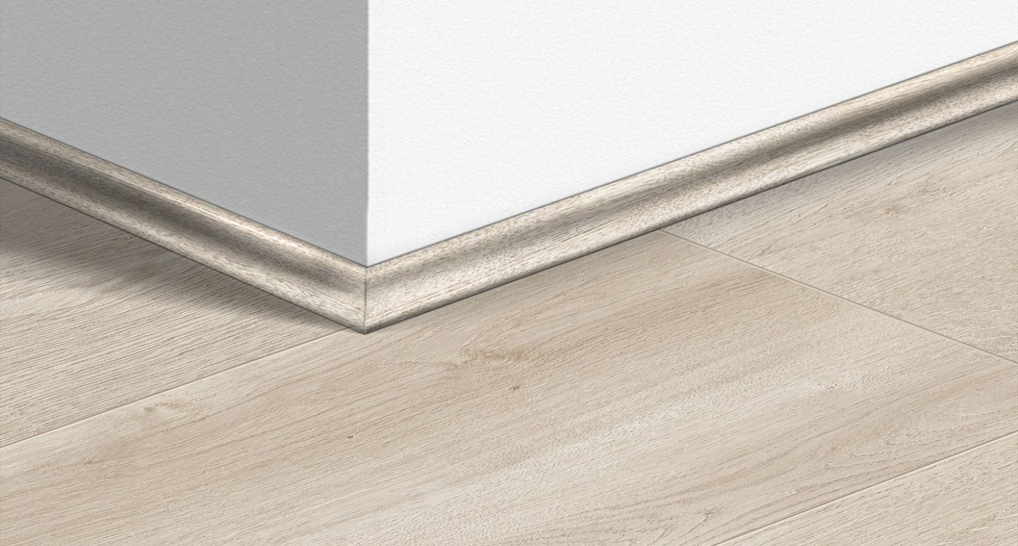 Moulure  , Mdf, décor Bois chêne blanchi, h.1.70 x L. 240.00 cm