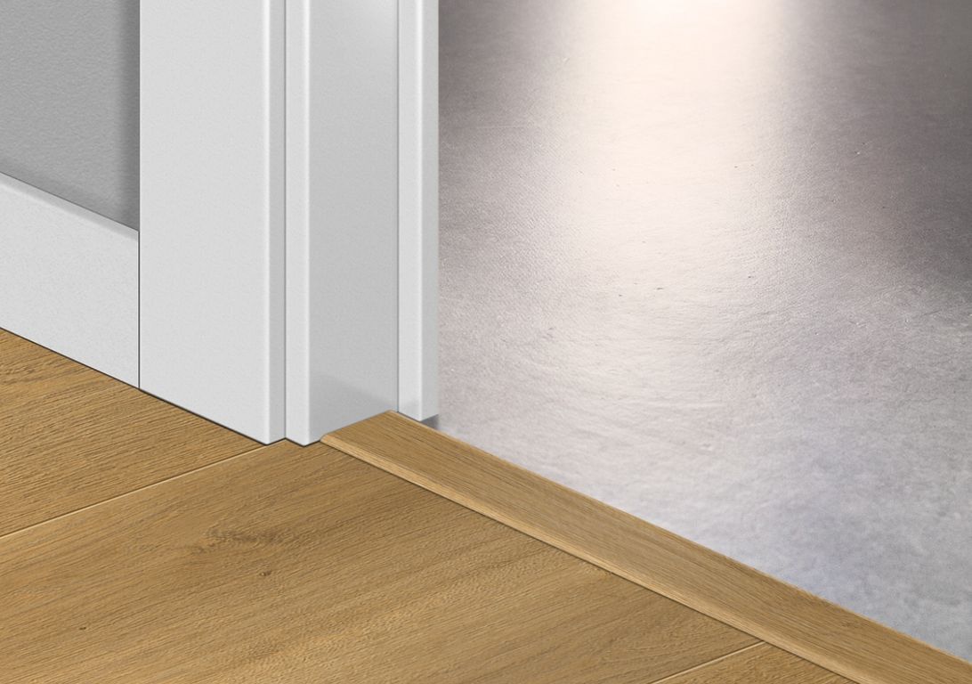 Profilé multi fonction SEUIL LEGEND2 , mdf, décor chêne marron, l.4.80 x L. 215.00 cm