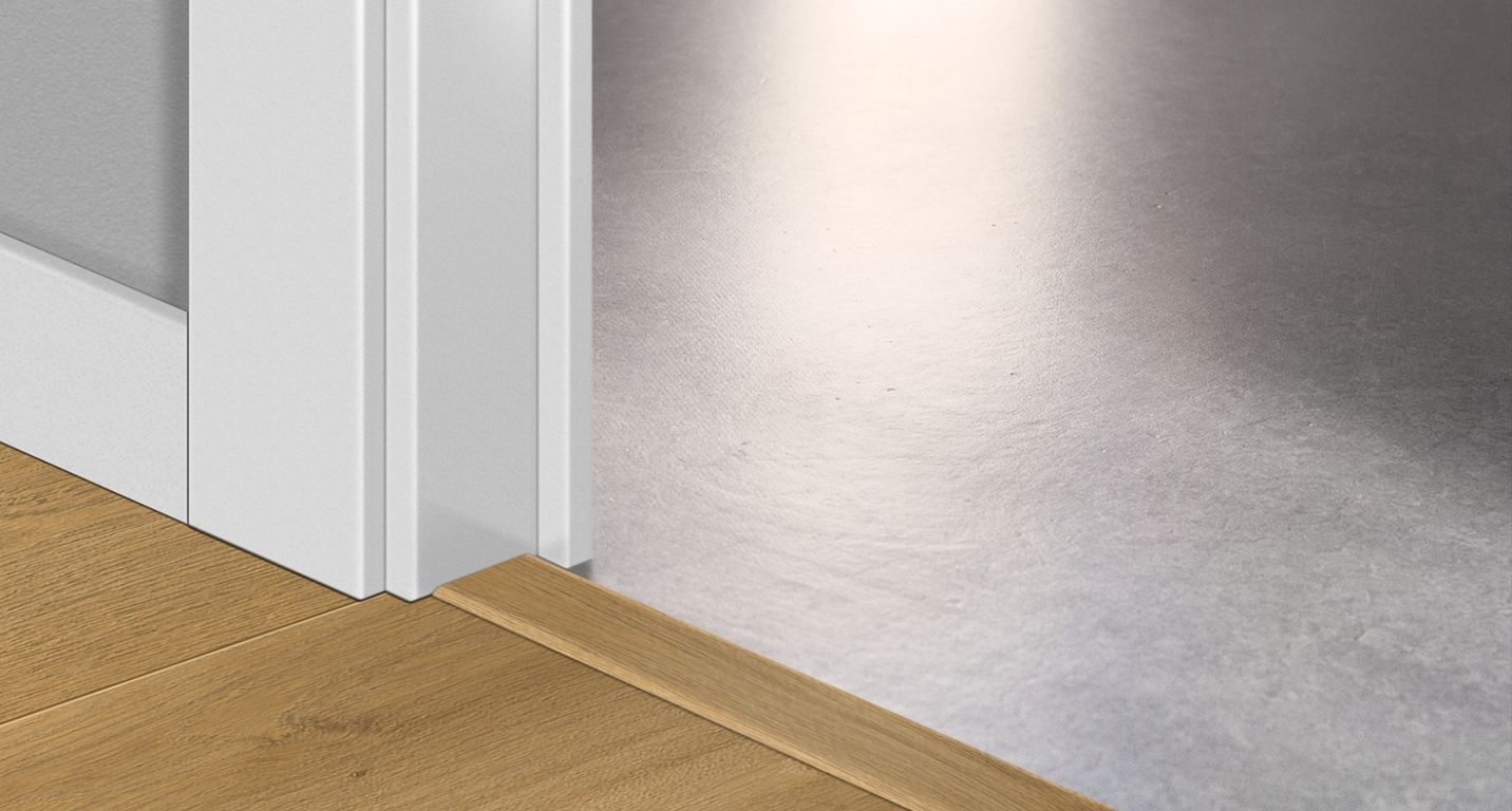 Profilé multi fonction SEUIL LEGEND2 , mdf, décor chêne marron, l.4.80 x L. 215.00 cm