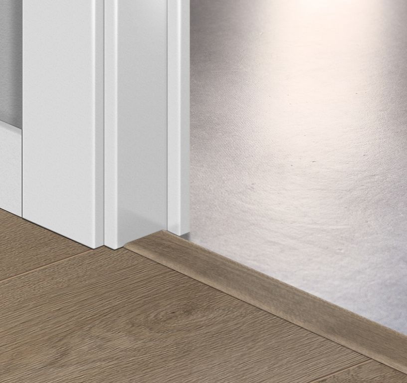 Profilé multi fonction SEUIL LEGEND2 , mdf, décor chêne grège, l.4.80 x L. 215.00 cm