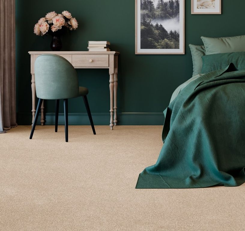 Moquette shaggy SECRET NEW 4M, col creme, rouleau 4.00 m