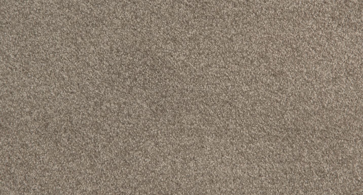 Moquette shaggy SATISFACTION 5M, col grège, rouleau 5.00 m