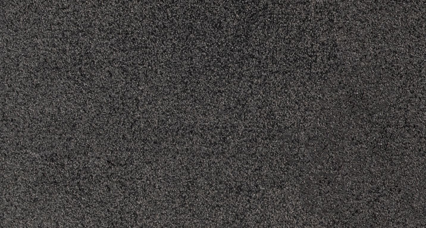 Moquette shaggy SATISFACTION 5M, col gris foncé, rouleau 5.00 m