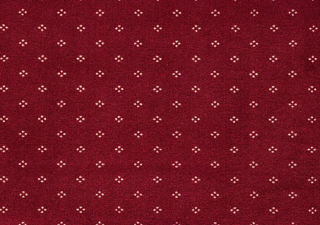 Moquette imprimée CHOPIN AB4, col bordeaux, rouleau 4.00 m