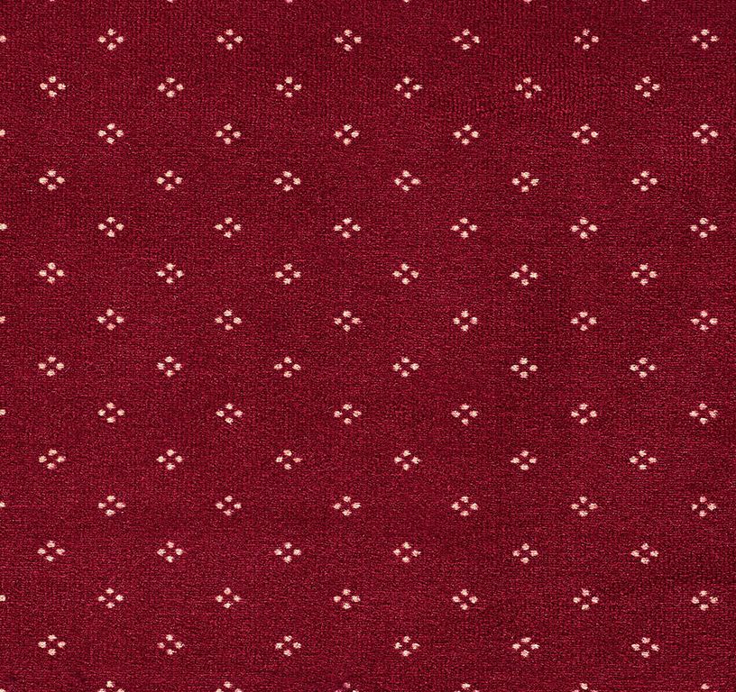 Moquette imprimée CHOPIN AB4, col bordeaux, rouleau 4.00 m