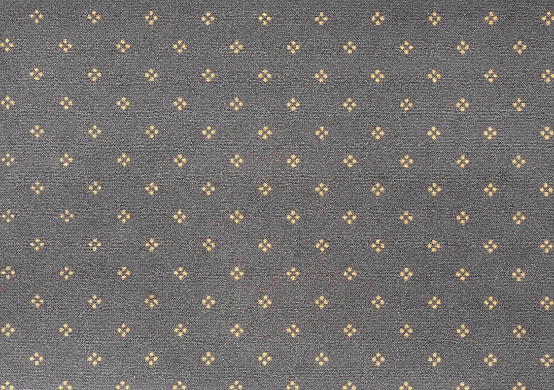 Moquette imprimée CHOPIN AB4, col gris acier, rouleau 4.00 m