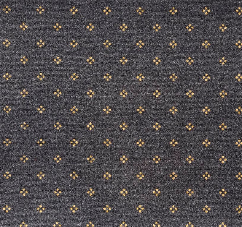 Moquette imprimée CHOPIN AB4, col anthracite , rouleau 4.00 m