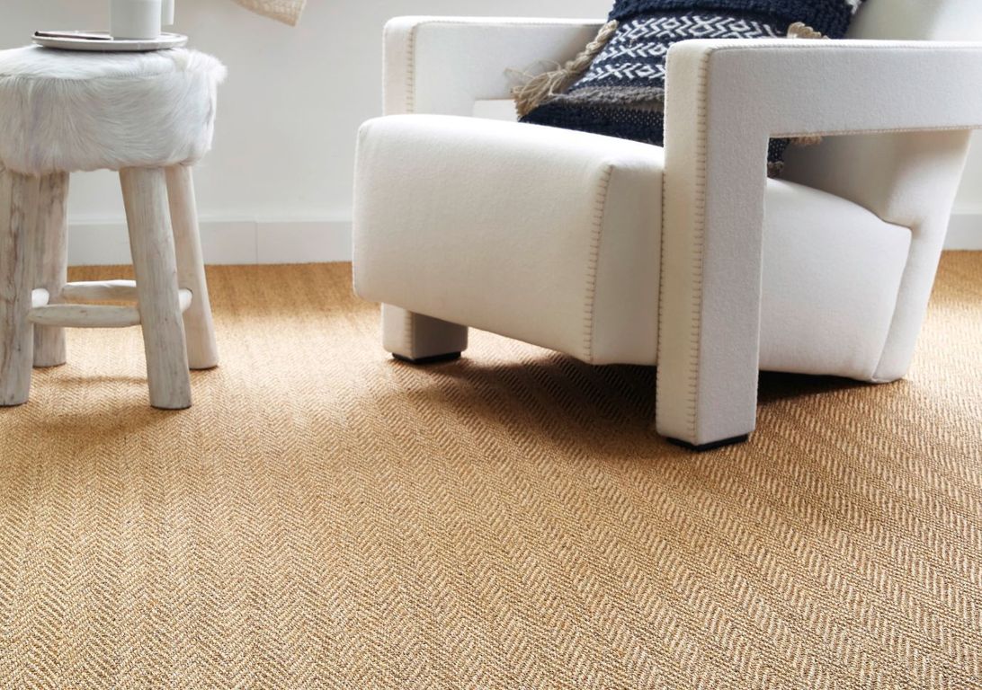 Sisal ASSAM, col Caramel, rouleau 4.00 m