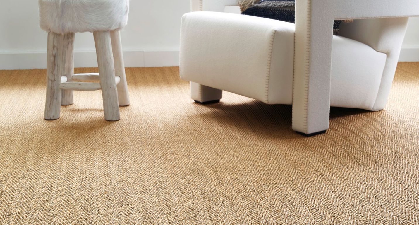 Sisal ASSAM, col Caramel, rouleau 4.00 m