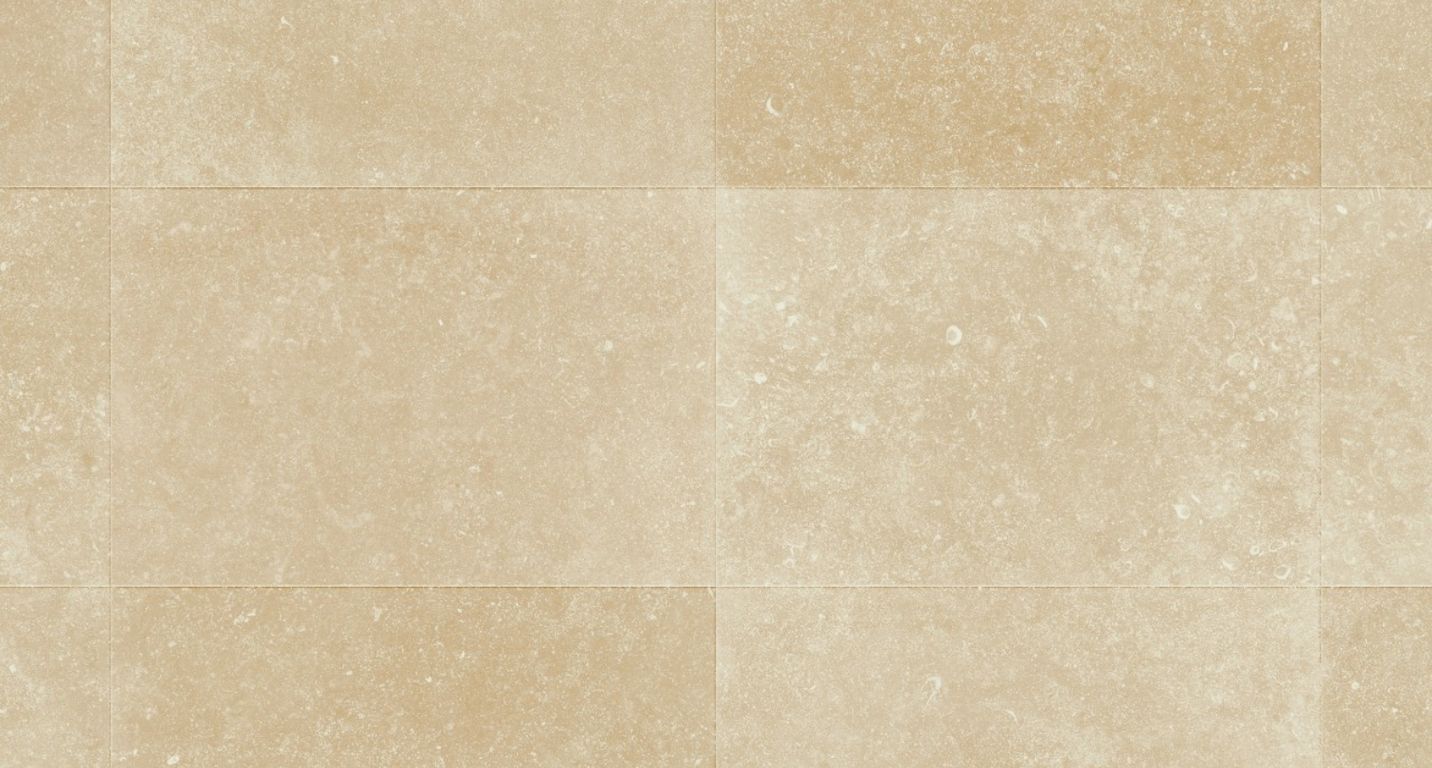 Sol stratifié QS MUSE Quick Step, aspect Carrelage Calcaire, dalle 39.60 x 120.00 cm