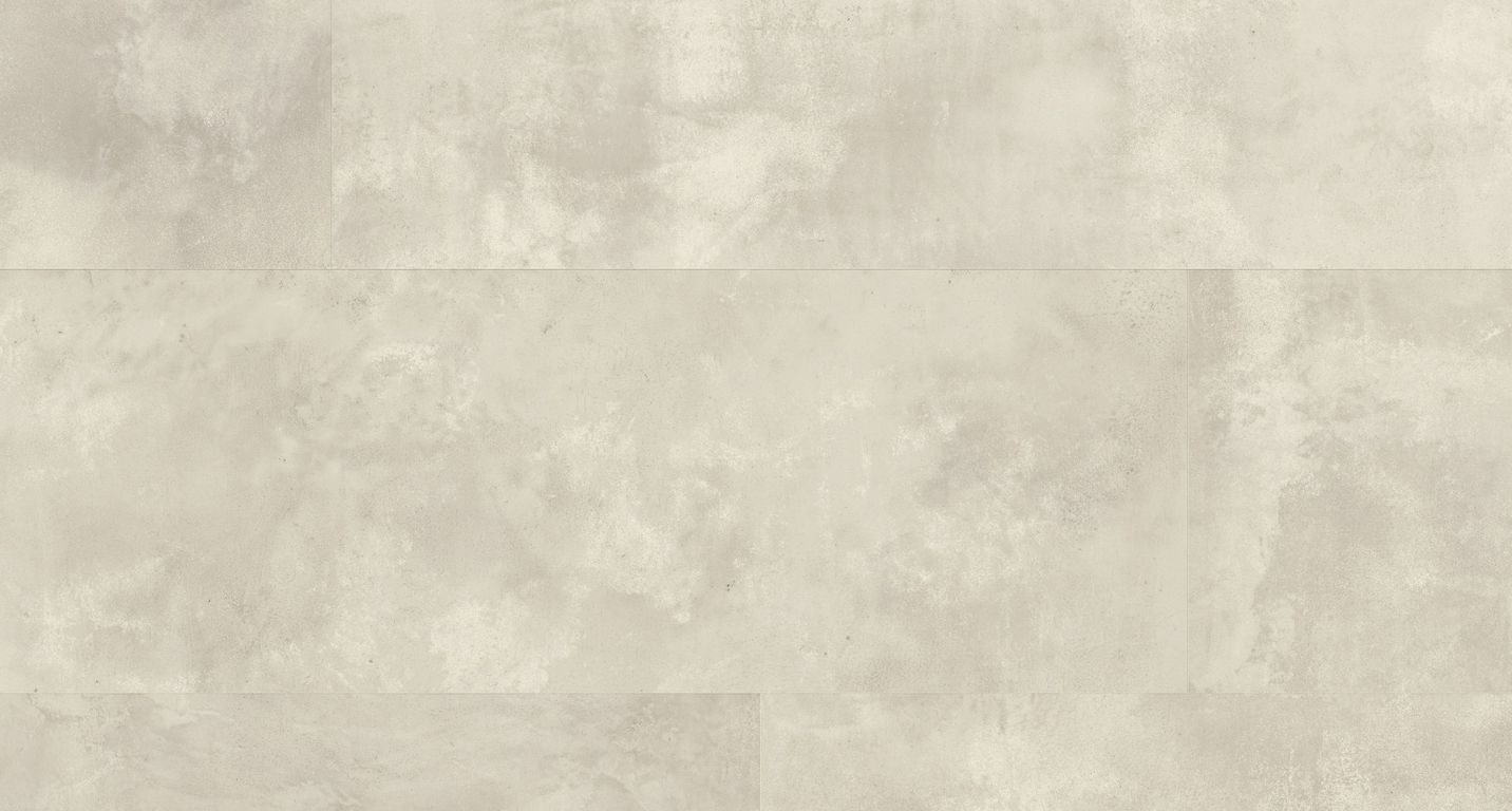 Sol stratifié QS MUSE Quick Step, aspect Carrelage Béton teinté, dalle 39.60 x 120.00 cm