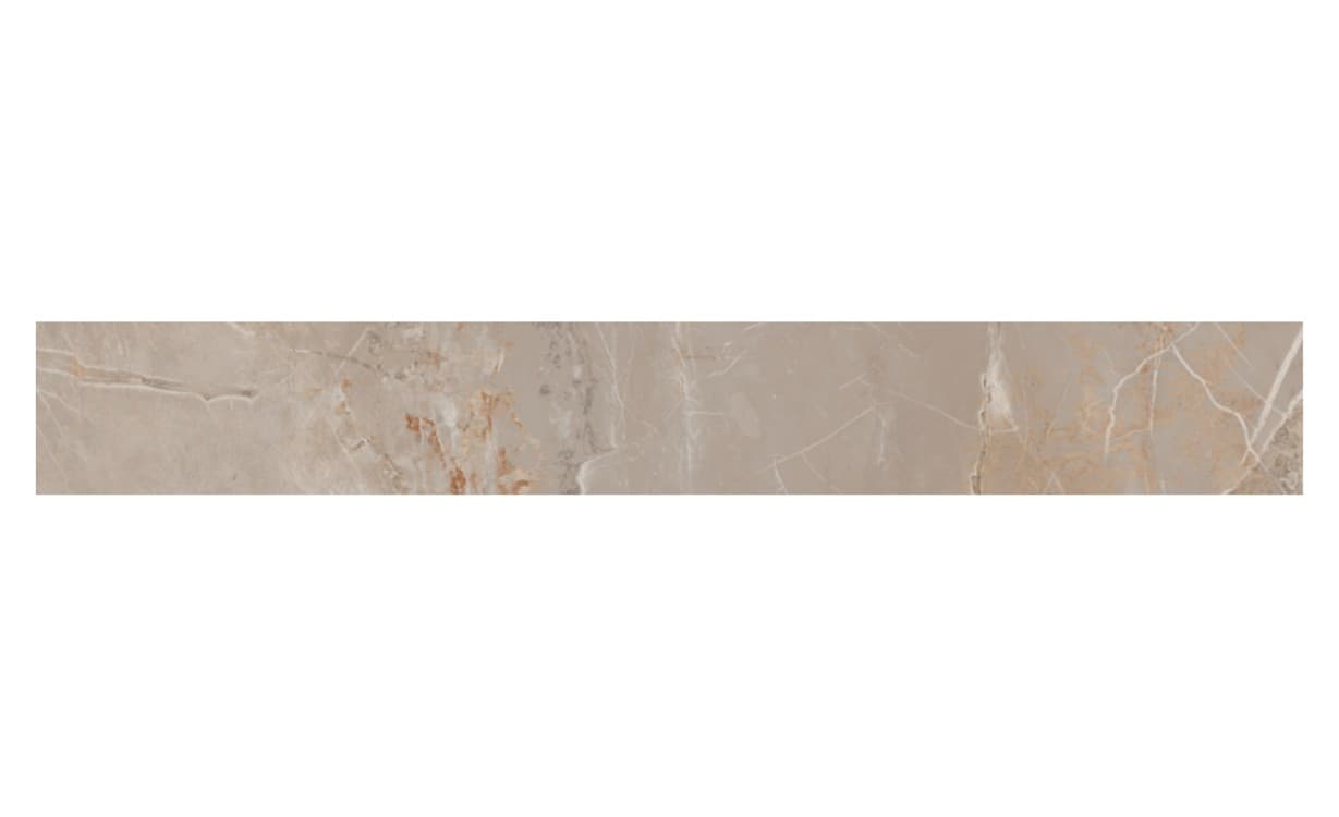 Plinthe PL RENAISSANCE, aspect marbre beige, h 7.00 x L 60.00 cm
