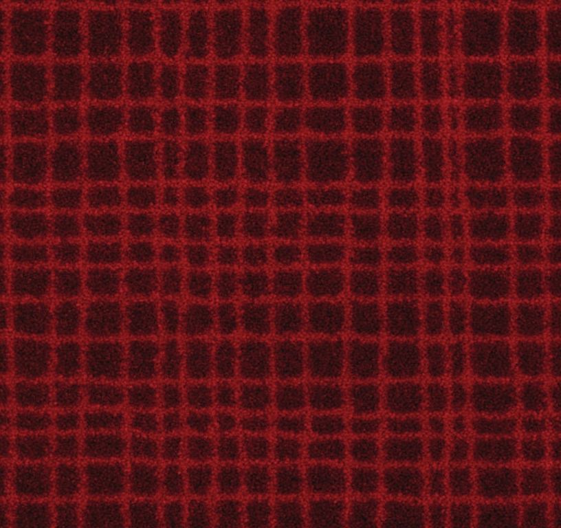Moquette velours LINEDESIGN, col bordeaux, rouleau 4.00 m