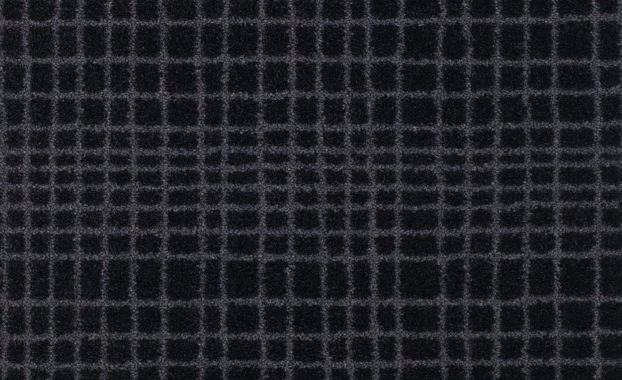 Moquette velours LINEDESIGN, col noir, rouleau 4.00 m