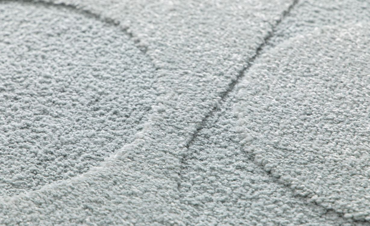 Tapis ANABELLE , géométrique Vert d'eau