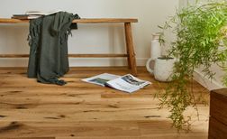 Parquet contrecollé AMBOISE 155 CHENE VINTAGE , chêne naturel, huilé, larg. 15.50 cm