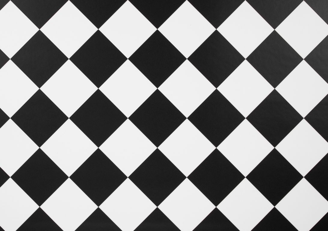 Sol vinyle rouleau ALEGRIA 2M , Motif noir et blanc, rouleau 2.00 m