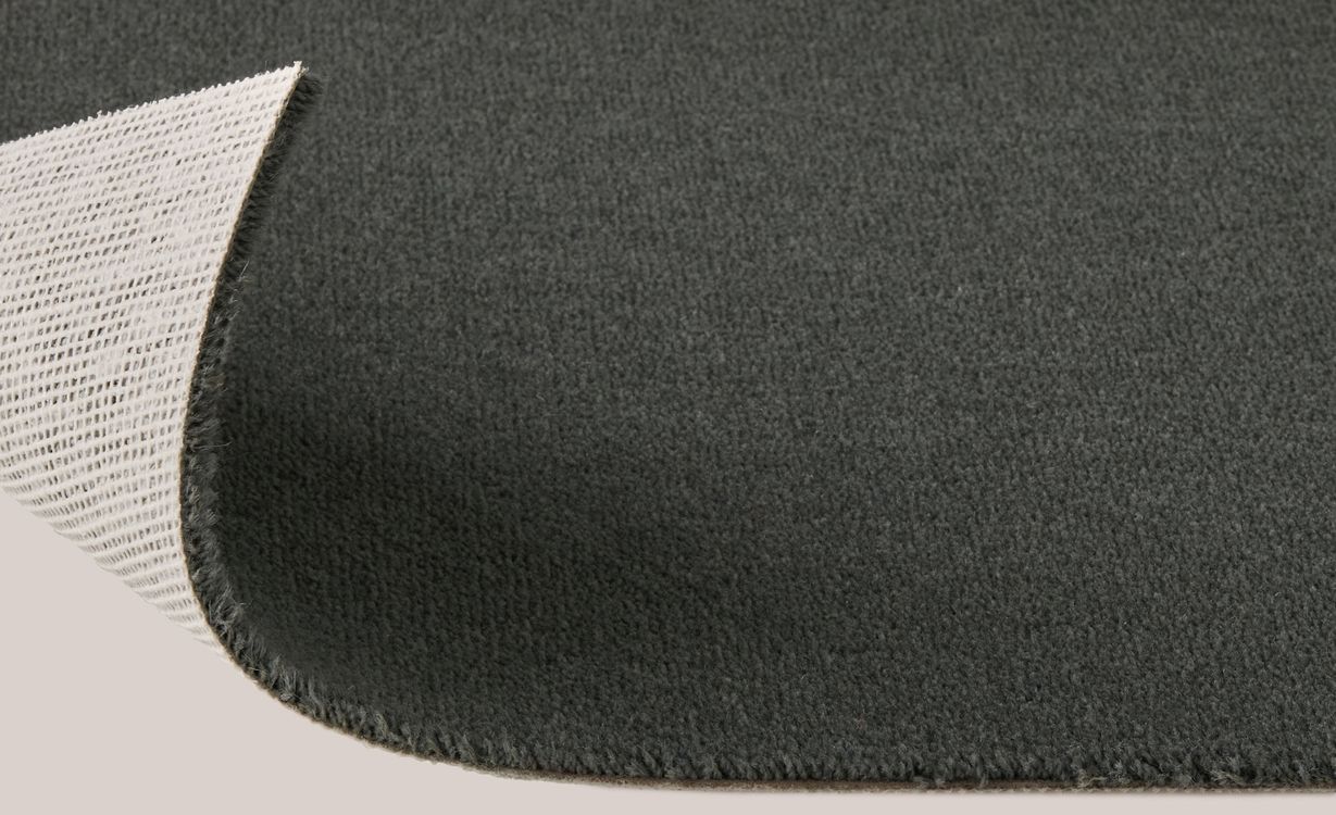 Moquette velours SHEBA , col Gris , rouleau 4.00 m